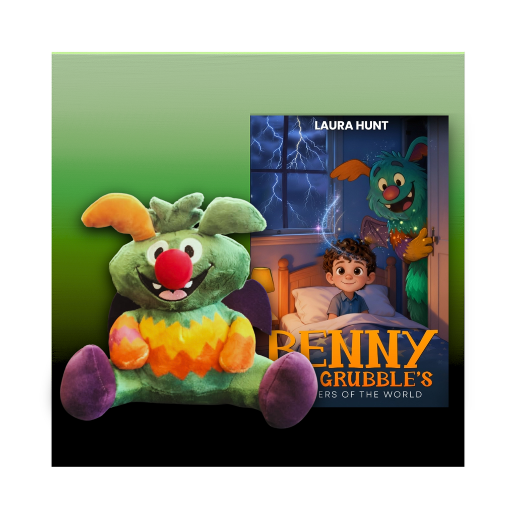 Benny & Grubble's Book + Plush Bundle