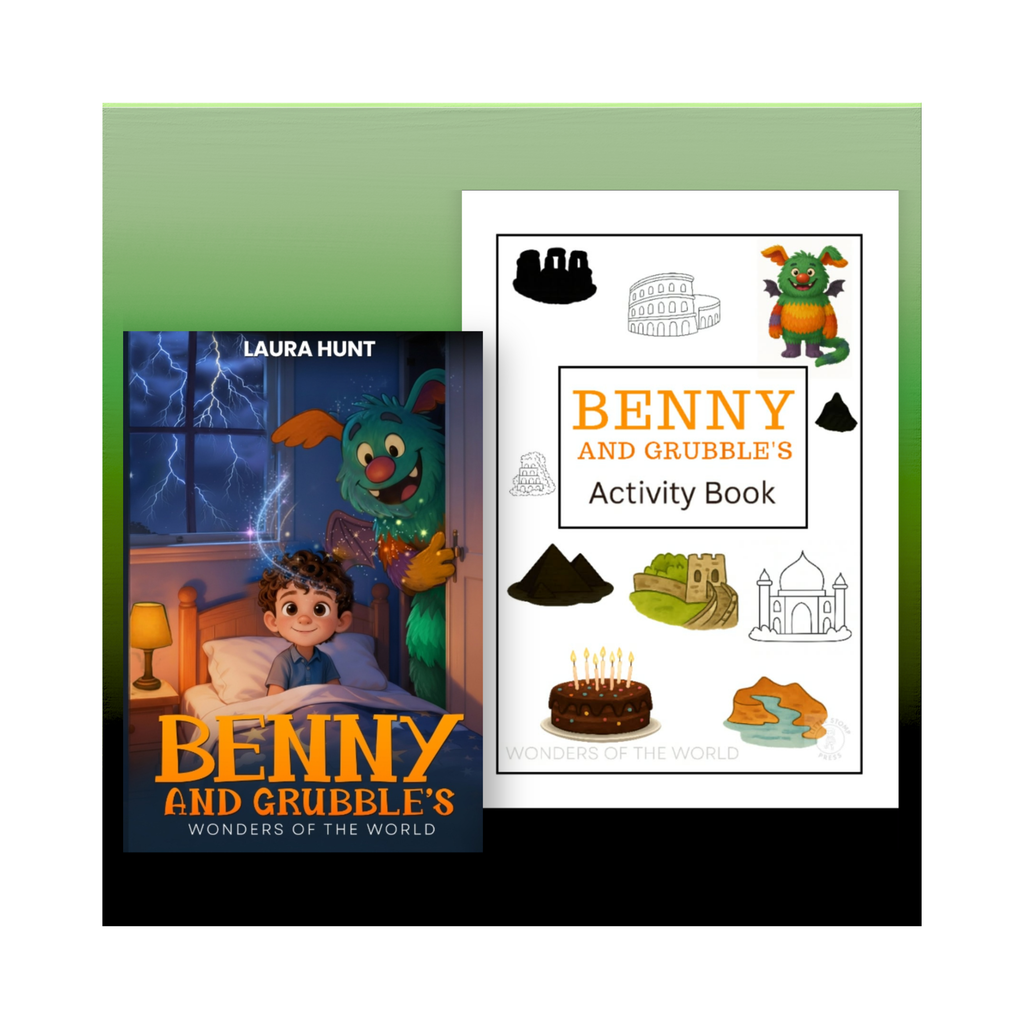 Benny & Grubble's Book + Activity Book Bundle