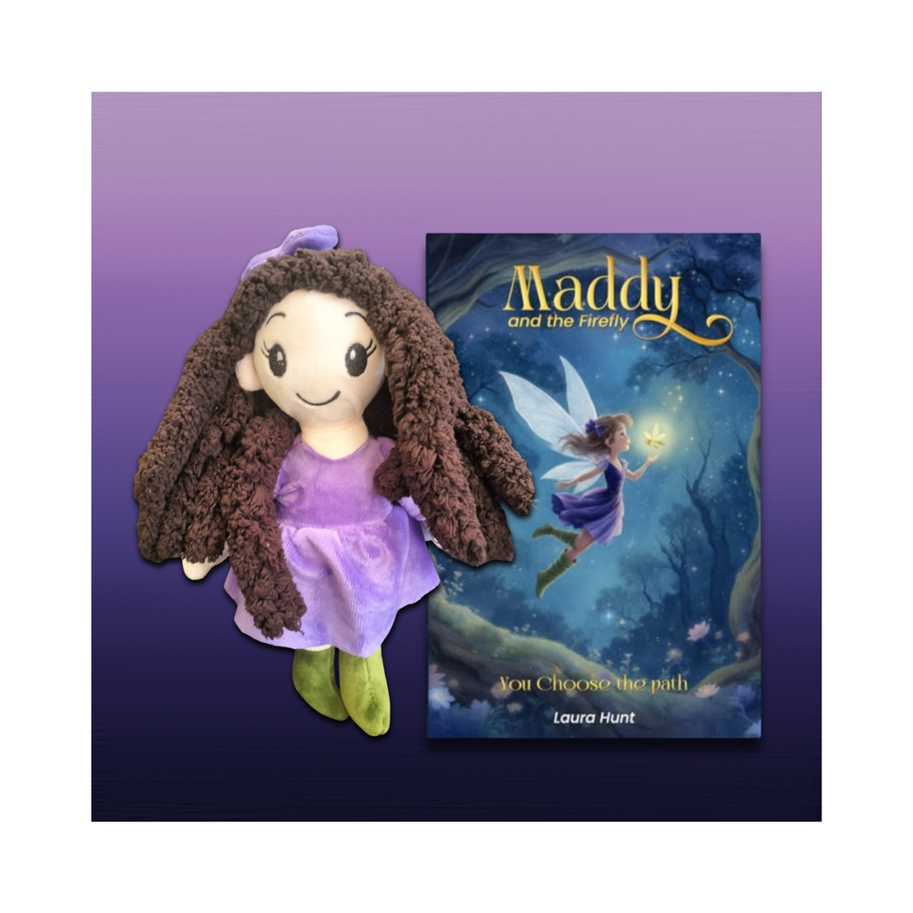 Maddy & the Firefly Book + Plush Bundle