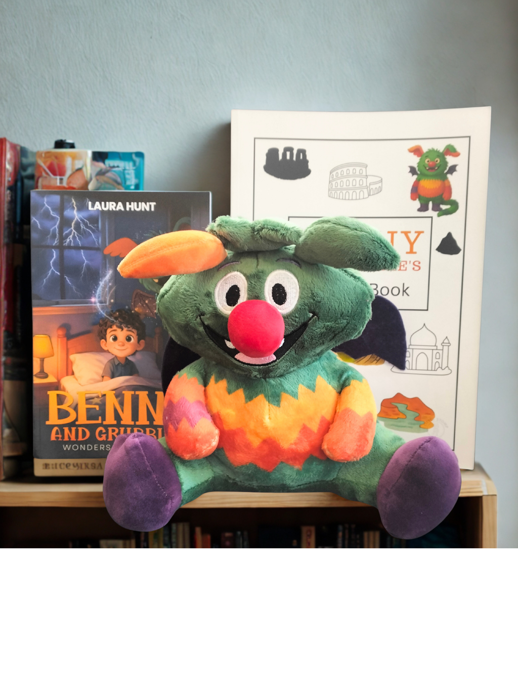 Benny & Grubble's Book + Activity Book Bundle